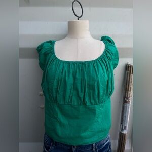 Women’s Emerald Green Blouse